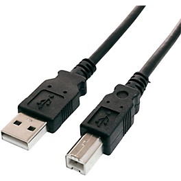 Tera Grand Black USB 2.0 A Male to B Male Cable 10'