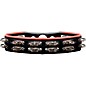 MEINL Speed Up Tambourine with Thumb Holes and Nickel Plated Steel Jingles Black
