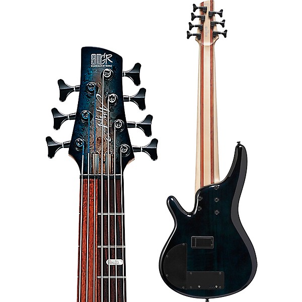 Ibanez Bass Workshop SRAS7 7-String Electric Bass Cosmic Blue Starburst