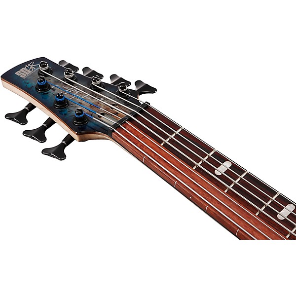 Ibanez Bass Workshop SRAS7 7-String Electric Bass Cosmic Blue Starburst