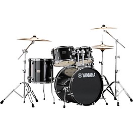 Yamaha Rydeen 5-Piece Shell Pack With 20" Bass Drum Sky ... Yamaha Rydeen 5-Piece Shell Pack With 20" Bass Drum Black Glitter