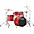 Yamaha Rydeen 5-Piece Shell Pack With 20" Bass Drum Sky Blue Yamaha Rydeen 5-Piece Shell Pack With 20" Bass Drum Hot Red