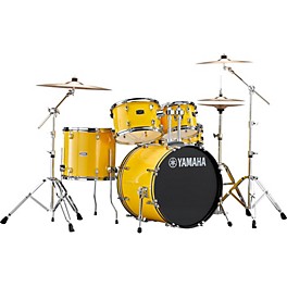 Yamaha Rydeen 5-Piece Shell Pack With 20" Bass Drum Sky ... Yamaha Rydeen 5-Piece Shell Pack With 20" Bass Drum Mellow Yellow