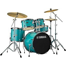 Yamaha Rydeen 5-Piece Shell Pack With 20" Bass Drum ... Yamaha Rydeen 5-Piece Shell Pack With 20" Bass Drum Turquoise Glitter