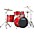 Yamaha Rydeen 5-Piece Shell Pack With 22" Bass Drum Champagne ... Yamaha Rydeen 5-Piece Shell Pack With 22" Bass Drum Hot Red