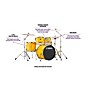 Yamaha Rydeen 5-Piece Shell Pack With 22" Bass Drum Mellow Yellow