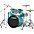 Yamaha Rydeen 5-Piece Shell Pack With 22" Bass Drum ... Yamaha Rydeen 5-Piece Shell Pack With 22" Bass Drum Turquoise Glitter