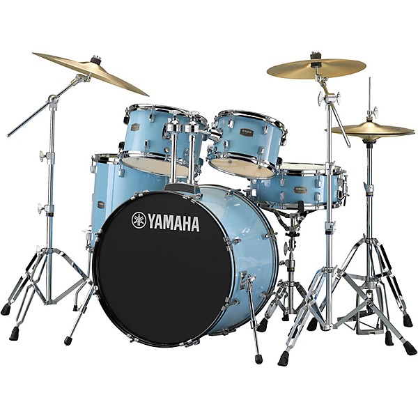 Yamaha Rydeen 5-Piece Shell Pack With 22" Bass Drum Gloss Pale Blue