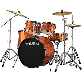 Yamaha Rydeen 5-Piece Shell Pack With 22" Bass Drum Cha... Yamaha Rydeen 5-Piece Shell Pack With 22" Bass Drum Orange Glitter