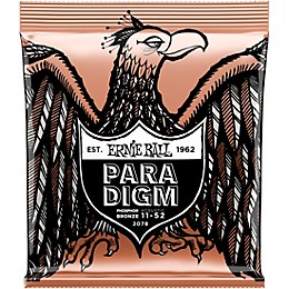 Ernie Ball Paradigm Phosphor Bronze Acoustic Guitar Strings Light