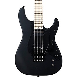 Schecter Guitar ... Schecter Guitar Research Sun Valley Super Shredder Floyd Rose Electric Guitar Satin Black Black Pickguard