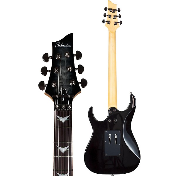 Open Box Schecter Guitar Research Banshee-6 FR Extreme Solid Body Electric Guitar Level 2 Charcoal Burst 194744130250
