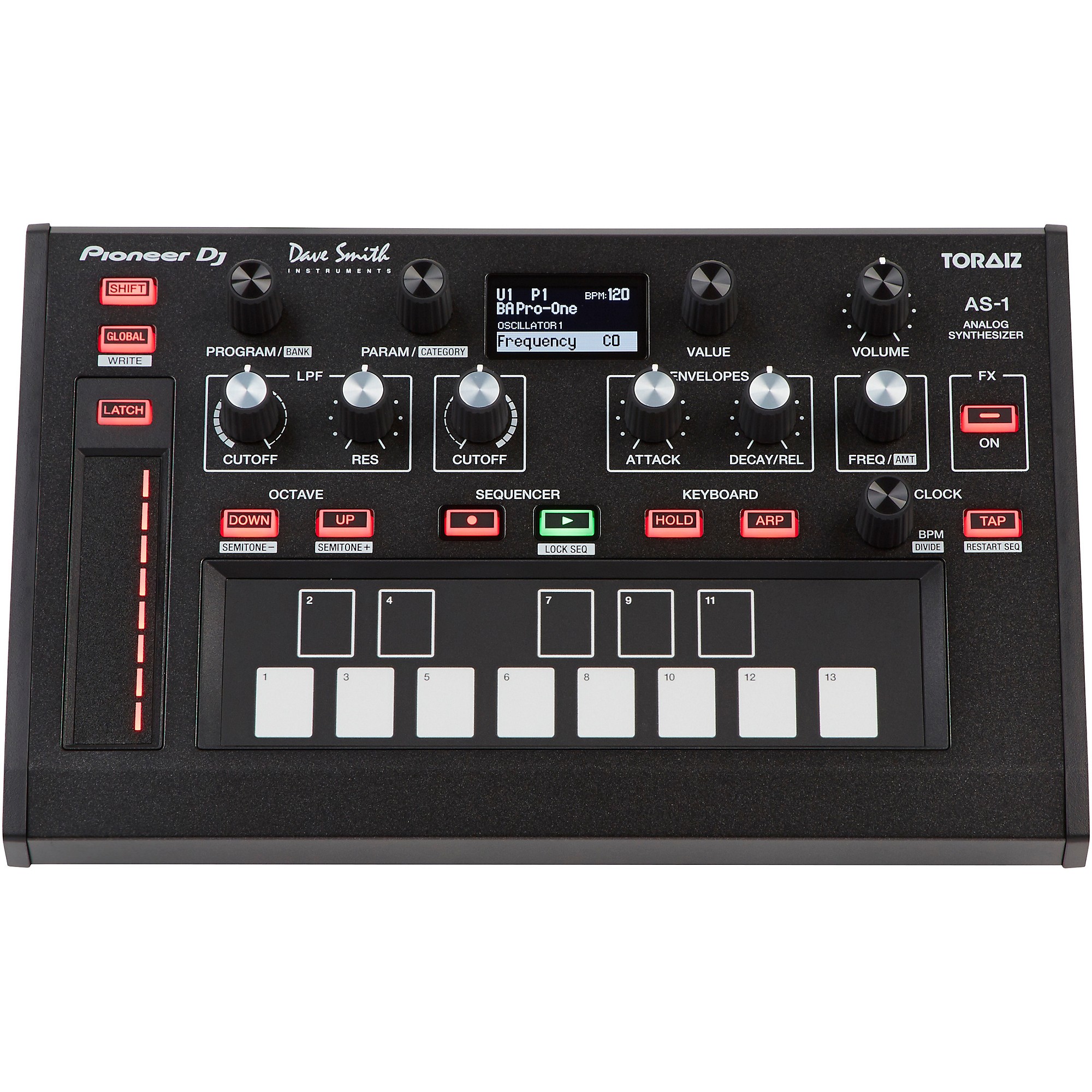 DJ機材 Pioneer DJ TORAIZ AS-1 Pioneer DJ TORAIZ AS-1 Monophonic Analog Synthesizer