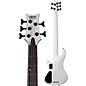 Open Box Schecter Guitar Research Stiletto Stage-5 5-String Electric Bass Level 2 Gloss White 190839286437