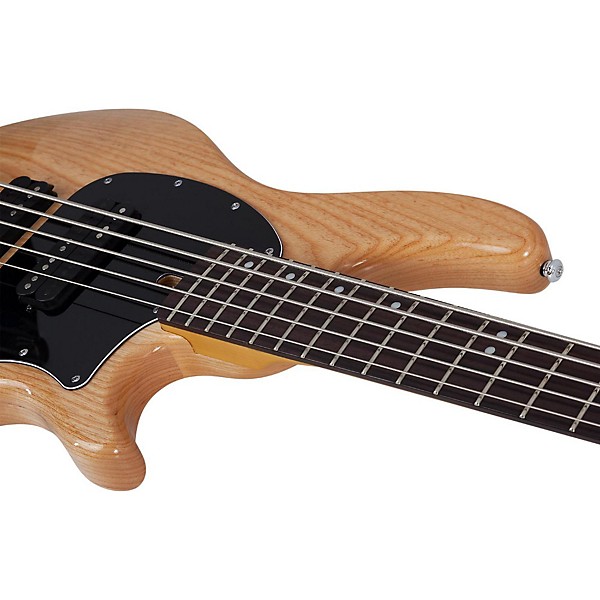 Schecter Guitar Research CV-5 Bass 5-String Electric Bass Guitar Gloss Natural