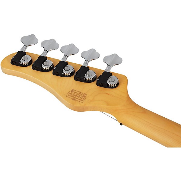 Schecter Guitar Research CV-5 Bass 5-String Electric Bass Guitar Ivory
