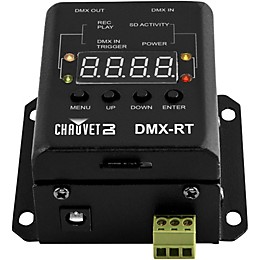 Restock CHAUVET DJ DMX-RT Compact DMX Recording Device with Triggerable Playback