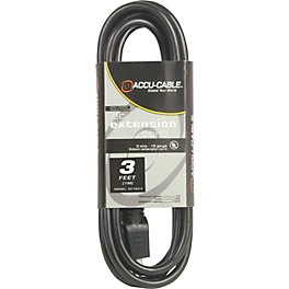 American DJ EC163 16 Gauge IEC Power Extension Cord 25 ft. American DJ EC163 16 Gauge IEC Power Extension Cord 3 ft.