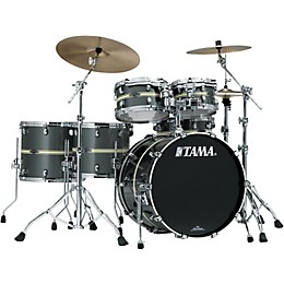 TAMA Starclassic Performer B/B 5-Piece Hyper-Drive Shell Pack Gun Metal Classic Stripe