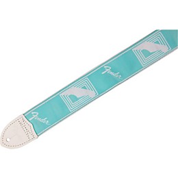 Fender 2 inch Custom Color Fender Monogrammed Strap Daphne Blue