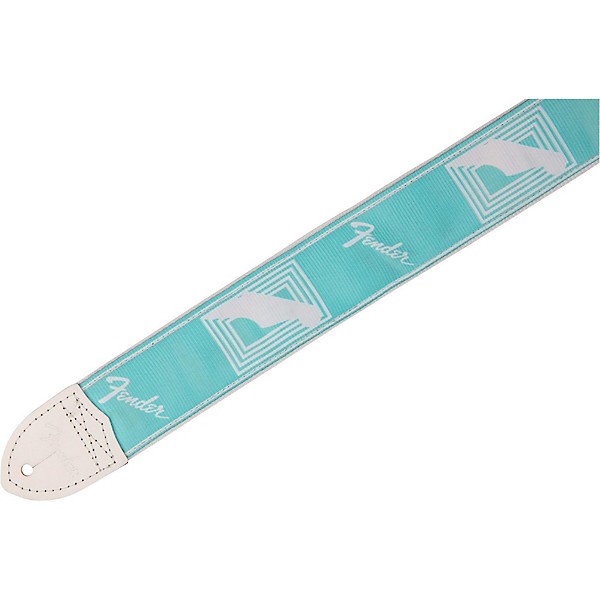 Fender 2 inch Custom Color Fender Monogrammed Strap Daphne Blue