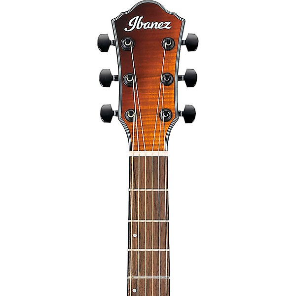 Ibanez AEWC32FM Thinline Acoustic-Electric Guitar Amber Sunset Fade