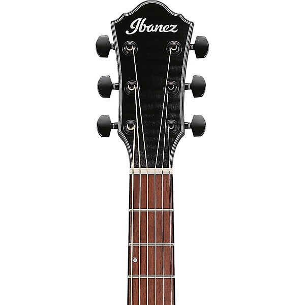 Open Box Ibanez AEWC32FM Thinline Acoustic-Electric Guitar Level 2 Black Sunset Fade 197881117931