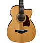 Open Box Ibanez Artwood Vintage AVCB9CENT Electric-Acoustic Bass Guitar Level 1 Gloss Natural thumbnail
