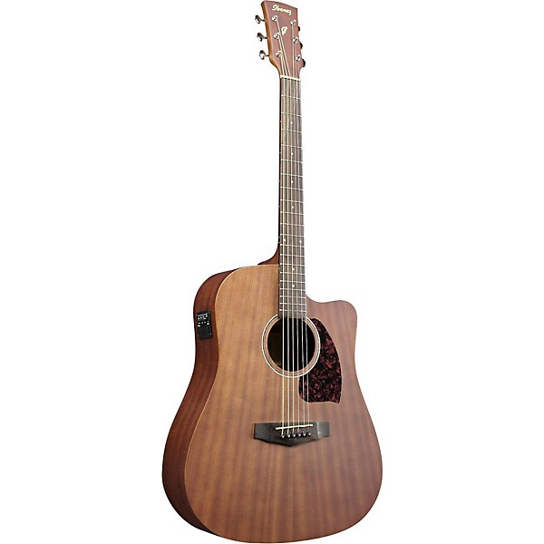 Ibanez Performance Series PF12MHCEOPN Mahogany Dreadnought Acoustic-Electric Guitar Satin Natural