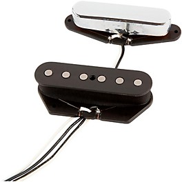 Fender Tex-Mex Telecaster Pickups Black and Chrome