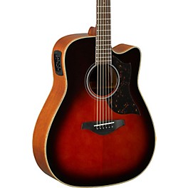 Yamaha A-Series A1M Cutaway Dreadnought ... Yamaha A-Series A1M Cutaway Dreadnought Acoustic-Electric Guitar Tobacco Sunburst