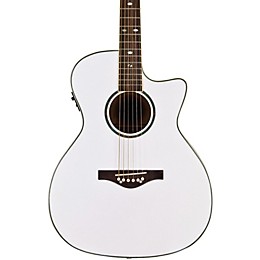 Open Box Daisy Rock Wildwood Acoustic-Electric Guitar Level 2 Pearl White 190839433503