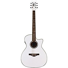 Open Box Daisy Rock Wildwood Acoustic-Electric Guitar Level 2 Pearl White 190839433503