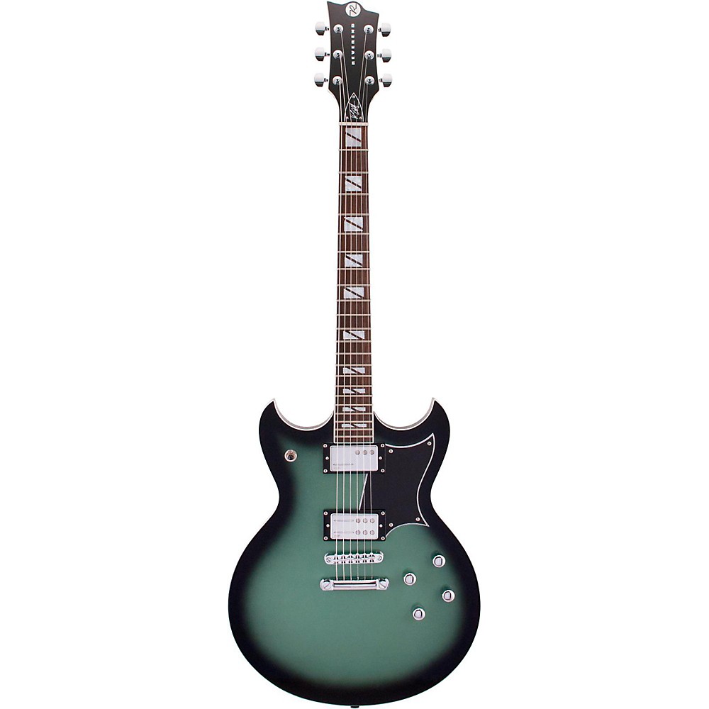 UPC 617529229081 product image for Reverend Kyle Shutt Signature Ks-1 Electric Guitar Metallic Alpine Burst | upcitemdb.com