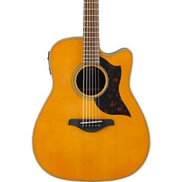 Yamaha A-Series A1R Cutaway Dreadnought A... Yamaha A-Series A1R Cutaway Dreadnought Acoustic-Electric Guitar Vintage Natural