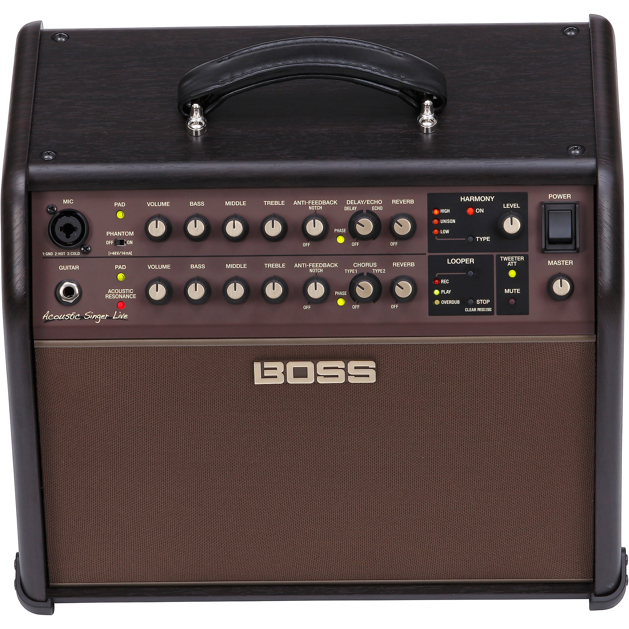 BOSS Acoustic Singer Live 60W 1x6.5 Acoustic Guitar Amplifier