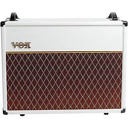 Open Box VOX V212C Limited 130W 2x12 Guitar Speaker Cabinet Level 1 White Bronco