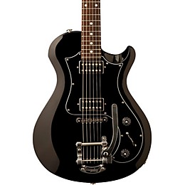 PRS S2 Starla Electric Guitar Black Black Pickguard