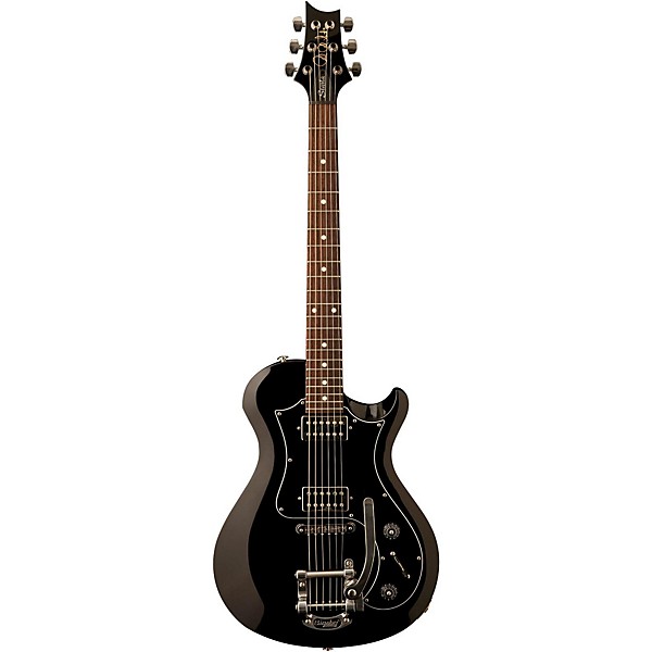 PRS S2 Starla Electric Guitar Black Black Pickguard