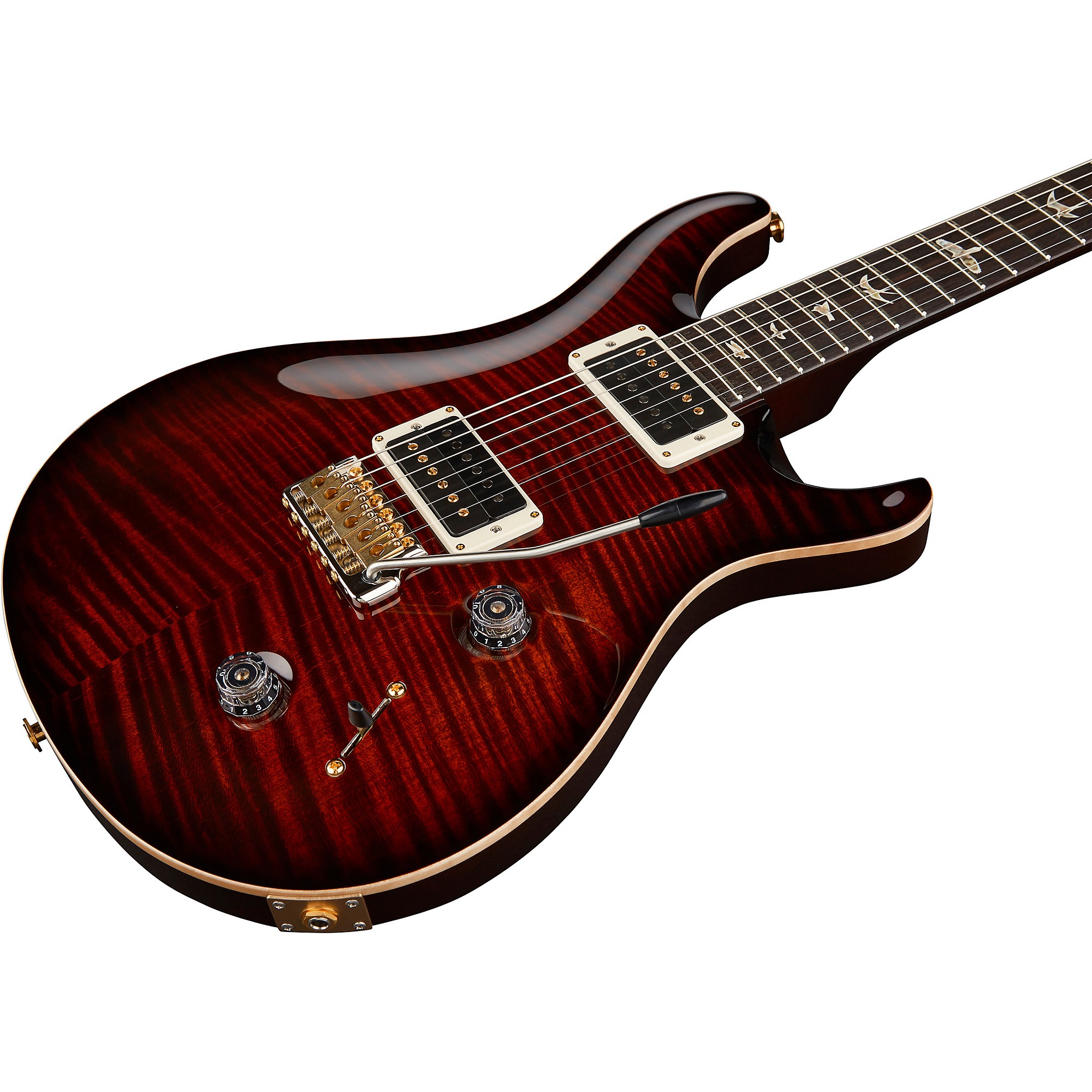 Platinum PRS Custom 22 with 10 Top, Pattern Neck Electric Guitar