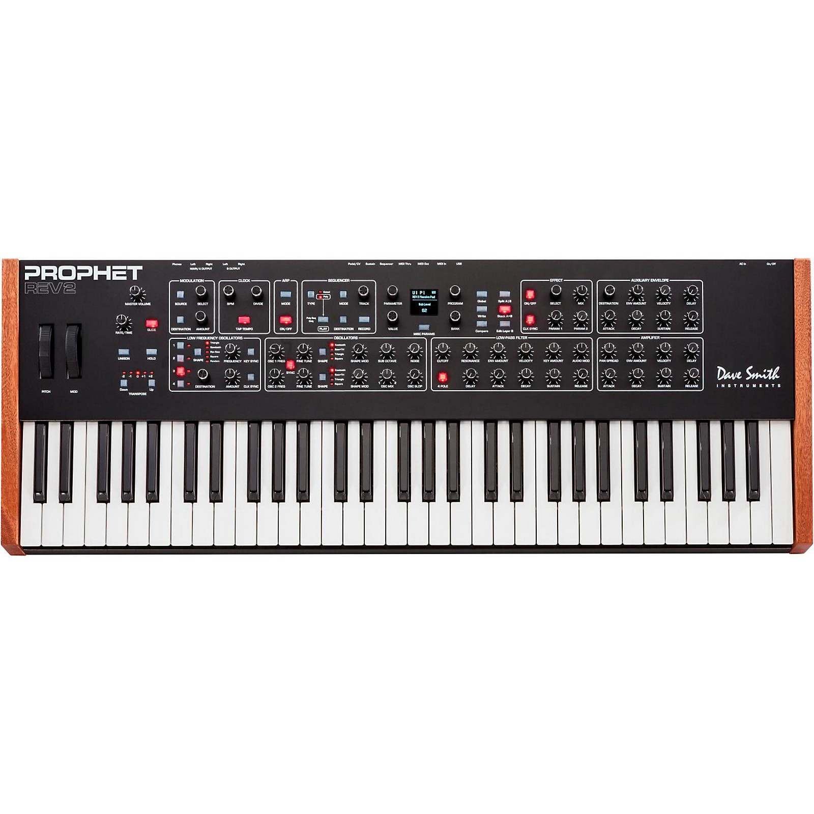 sequential prophet rev2 synthesizer 8 voice