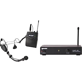 Gemini UHF-01HL Wireless Headset/Lavalier Combo System F4 Gemini UHF-01HL Wireless Headset/Lavalier Combo System F1