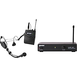 Gemini UHF-01HL Wireless Headset/Lavalier Combo System F4 Gemini UHF-01HL Wireless Headset/Lavalier Combo System F3