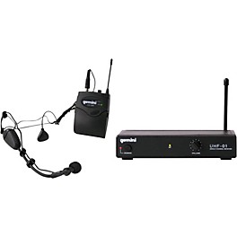 Gemini UHF-01HL Wireless Headset/Lavalier Combo System F4 Gemini UHF-01HL Wireless Headset/Lavalier Combo System F4