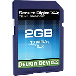 Delkin 2GB SD 115X Memory Card