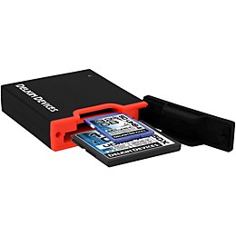 Open Box Delkin USB 3.0 Dual Slot SD UHS-II & CF Memory Card Reader Level 1
