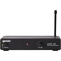 Open Box Gemini UHF-01M Wireless Handheld Microphone System Level 1 F1