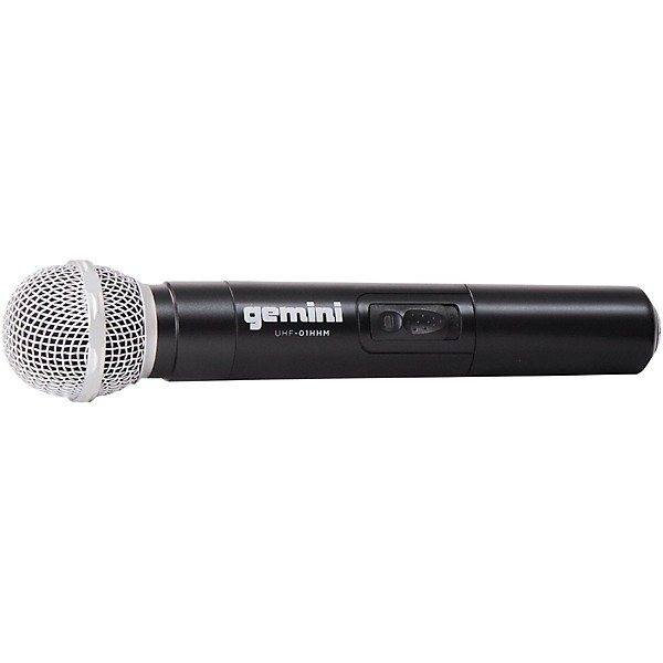 Gemini UHF-01M Wireless Handheld Microphone System F3