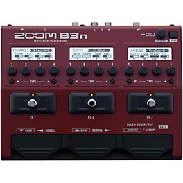 Zoom B3n Multi-Effects Bass Guitar Processor