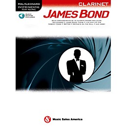 Music Sales James Bond For Clarinet - Instrumental Play-Along Book/Online Audio